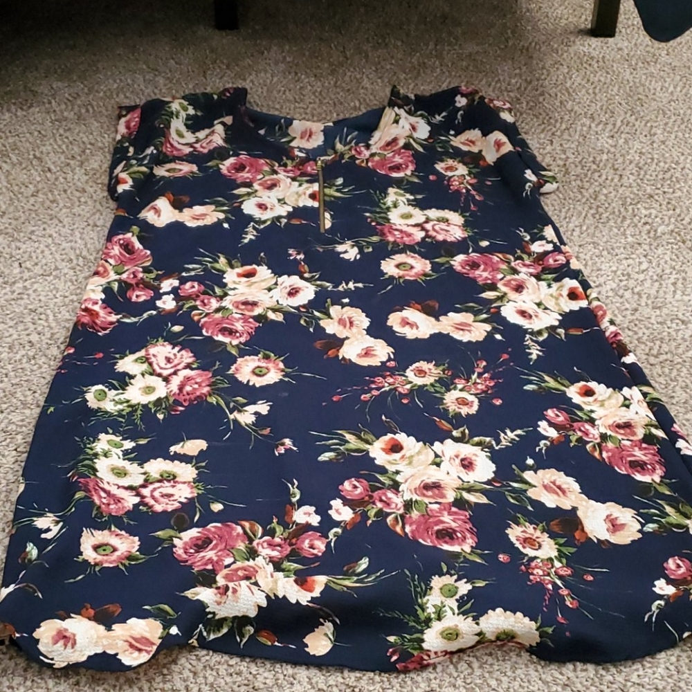 Floral Dress/ Cover up